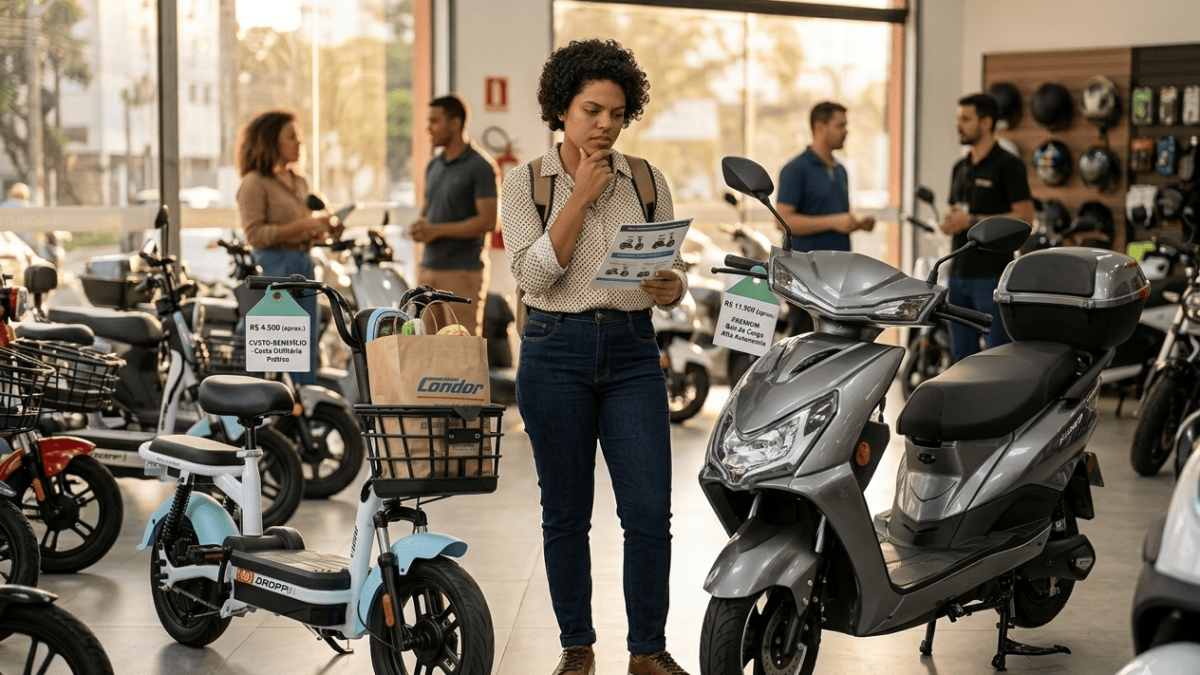 bicicleta eletrica barato