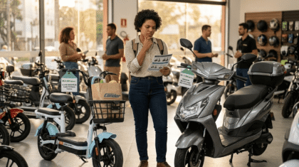 bicicleta eletrica barato