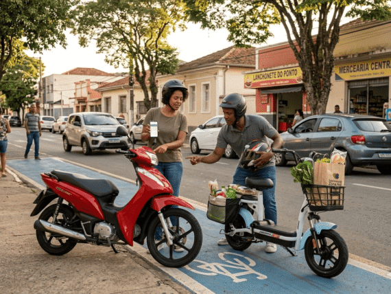 combustão vs eletrica